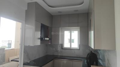 Kitchen Image of 1600 Sq.ft 3 BHK Apartment / Flat for rent in Aparna Zenon, Puppalaguda Hyderabad for Rs. 66001
