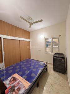 Bedroom Image of 600 Sq.ft 1 BHK Apartment / Flat for rent in Amrutahalli Bengaluru for Rs. 25000