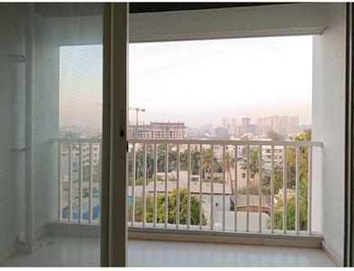 Balcony Image of 1050 Sq.ft 2 BHK Apartment / Flat for sale in Sukhwani Hermosa Casa, Mundhwa Pune for Rs. 9500000