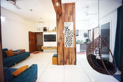 Hall Image of 1215 Sq.ft 2 BHK Apartment / Flat for sale in Tragad Ahmedabad for Rs. 6600000