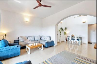 Hall Image of 1200 Sq.ft 2 BHK Apartment / Flat for rent in Chapora Goa for Rs. 65000