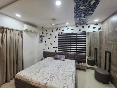 Bedroom Image of 1246 Sq.ft 2 BHK Apartment / Flat for sale in Happy Home Nakshatra Embassy, Palanpur Surat for Rs. 5300000