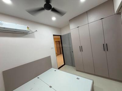 Bedroom Image of 800 Sq.ft 1 BHK Apartment / Flat for rent in Shantam Hills, Bhesan Surat for Rs. 21000