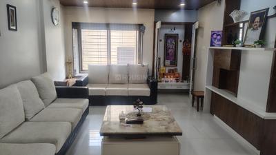 Hall Image of 1500 Sq.ft 3 BHK Apartment / Flat for rent in Rane Nagar Nashik for Rs. 36000
