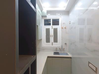 Kitchen Image of 590 Sq.ft 2 BHK Builder Floor for sale in Mahavir Enclave New Delhi for Rs. 5000000