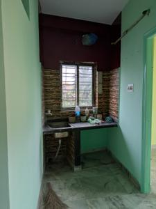 Kitchen Image of 630 Sq.ft 2 BHK Apartment / Flat for sale in Baghajatin Kolkata for Rs. 2100000