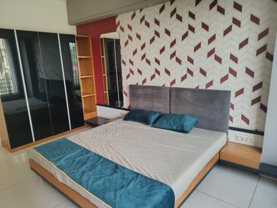 Bedroom Image of 1346 Sq.ft 3 BHK Apartment / Flat for rent in Balmukund Lavish, Kudasan Gandhinagar for Rs. 40000