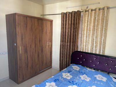 Bedroom Image of 600 Sq.ft 2 BHK Apartment / Flat for rent in Aishwaryam Hamara, Moshi Pune for Rs. 20000