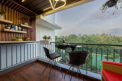 Balcony Image of 3360 Sq.ft 3 BHK Apartment / Flat for sale in SNN Raj Etternia, Parappana Agrahara Bengaluru for Rs. 82500000