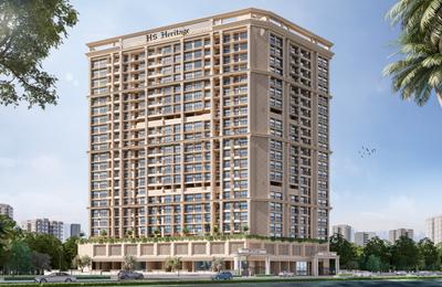 Image of 600 Sq.ft 2 BHK Apartment / Flat for sale in HS Heritage, Mulund East, Mumbai for Rs. 15200000