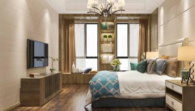 Bedroom Image of 1845 Sq.ft 3 BHK Apartment / Flat for sale in TVS Emerald Luxor, Anna Nagar Chennai for Rs. 29500000