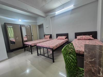 Bedroom Image of Ghar Apna Stay Nerul East in Nerul, Navi Mumbai