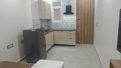 Kitchen Image of 900 Sq.ft 1 BHK Builder Floor for rent in Sector 14 Gurgaon for Rs. 30000