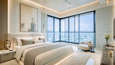 Bedroom Image of 3762 Sq.ft 4 BHK Duplex for sale in K L Astoria, Bandra West Mumbai for Rs. 396900000