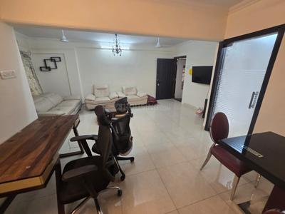 Hall Image of 1400 Sq.ft 3 BHK Apartment / Flat for rent in Vile Parle East Mumbai for Rs. 130000