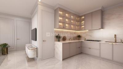 Kitchen Image of 2529 Sq.ft 3 BHK Apartment / Flat for sale in Kudasan Gandhinagar for Rs. 10678000