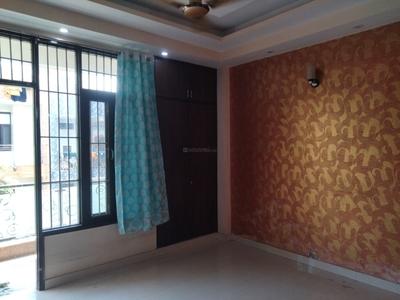 Bedroom Image of 1300 Sq.ft 3 BHK Builder Floor for rent in Indirapuram Ghaziabad for Rs. 21000