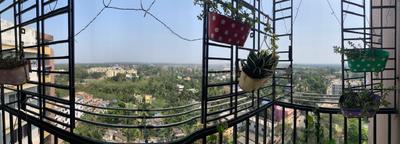 Balcony Image of 992 Sq.ft 2 BHK Apartment / Flat for sale in Magnolia Oxygen, Rajarhat Kolkata for Rs. 7500000
