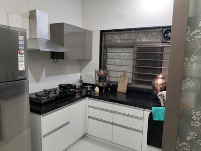 Kitchen Image of 1010 Sq.ft 2 BHK Apartment / Flat for sale in Bhukum Pune for Rs. 8500000