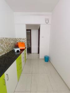Kitchen Image of 700 Sq.ft 1 BHK Apartment / Flat for rent in Mahindra Antheia, Pimpri Pune for Rs. 30000