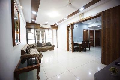 Living Room Image of 2205 Sq.ft 3 BHK Apartment / Flat for sale in Samved Green Valley, Sargasan Gandhinagar for Rs. 11500000