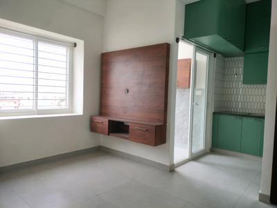 Living Room Image of 750 Sq.ft 1 BHK Apartment / Flat for rent in K R Puram Bengaluru for Rs. 20500