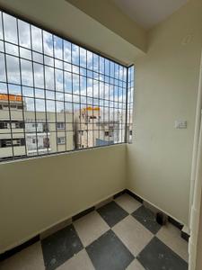Balcony Image of 550 Sq.ft 1 BHK Apartment / Flat for rent in Singasandra Bengaluru for Rs. 22000