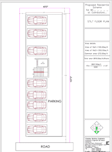 Image of 1108 Sq.ft 3 BHK Apartment / Flat for sale in Ramanathapuram, Coimbatore for Rs. 10969200