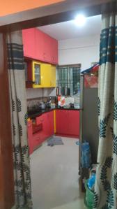 Kitchen Image of 1200 Sq.ft 2 BHK Apartment / Flat for sale in Devinagar Bengaluru for Rs. 6500000