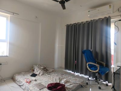 Bedroom Image of 1350 Sq.ft 3 BHK Apartment / Flat for rent in Vision Greenville, Hadapsar Pune for Rs. 45000