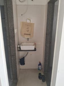 Bathroom Image of 745 Sq.ft 1 BHK Apartment / Flat for rent in Nova Galaxy, Palanpur Surat for Rs. 13000