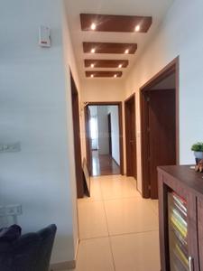 Hall Image of 1345 Sq.ft 2.5 BHK Apartment / Flat for rent in L And T Raintree Boulevard, Sahakara Nagar Bengaluru for Rs. 61000