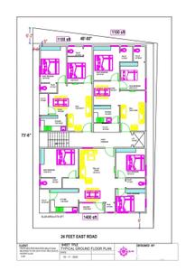 Image of 1100 Sq.ft 2 BHK Apartment / Flat for sale in Madhavadhara, Visakhapatnam for Rs. 6850000