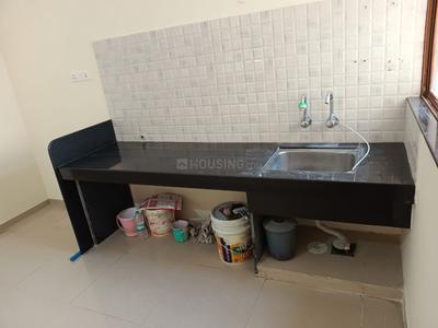 Kitchen Image of 713 Sq.ft 1 BHK Apartment / Flat for sale in Prakalp Paradise, Mahalunge Pune for Rs. 4500000
