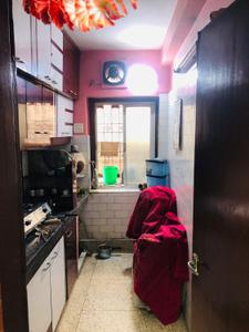 Kitchen Image of 850 Sq.ft 2 BHK Apartment / Flat for sale in Krishna Apartment, South Dum Dum Kolkata for Rs. 4250000