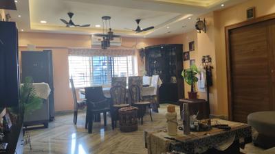 Living Room Image of 1480 Sq.ft 3 BHK Apartment / Flat for sale in New Town Kolkata for Rs. 11300000