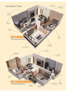 Image of 1175 Sq.ft 2 BHK Apartment / Flat for sale in Manewada, Nagpur for Rs. 5500000
