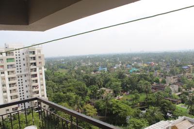 Balcony Image of 1100 Sq.ft 3 BHK Apartment / Flat for sale in Srijan Greenfield City, Maheshtala Kolkata for Rs. 5400000