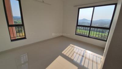 Bedroom Image of 1025 Sq.ft 2 BHK Apartment / Flat for rent in Shapoorji Pallonji Joyville Sensorium, Maan Pune for Rs. 26500