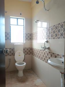 Bedroom One Image of 939 Sq.ft 3 BHK Apartment / Flat for rent in Gems City, Uttar Kazirhat Kolkata for Rs. 14000