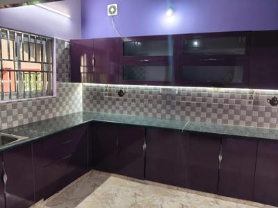 Kitchen Image of 1100 Sq.ft 2 BHK Builder Floor for rent in Murugeshpalya Bengaluru for Rs. 34000