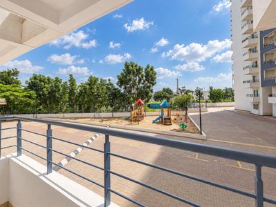 Balcony Image of 1621 Sq.ft 3 BHK Apartment / Flat for rent in Alpine Viva, K R Puram Bengaluru for Rs. 50000