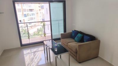 Living Room Image of 837 Sq.ft 2 BHK Apartment / Flat for rent in Anmol Eleganzia Royale, Andheri West Mumbai for Rs. 100000