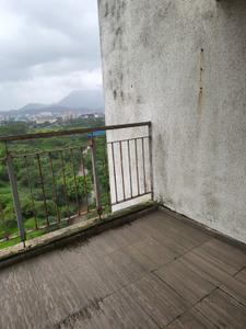 Balcony Image of 650 Sq.ft 1 BHK Apartment / Flat for rent in Patel Elysium, Ambernath East Ambernath for Rs. 9000