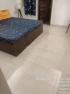 Bedroom Image of 850 Sq.ft 1 BHK Builder Floor for rent in Sector 30 Gurgaon for Rs. 31000