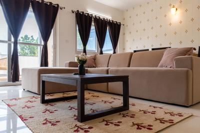 Hall Image of 2000 Sq.ft 3 BHK Apartment / Flat for rent in Vajram Esteva, Bellandur Bengaluru for Rs. 130000