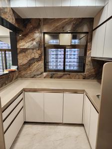 Kitchen Image of 1150 Sq.ft 2 BHK Apartment / Flat for rent in Balaji Garden, Kopar Khairane Navi Mumbai for Rs. 52000