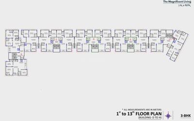 Image of 2155 Sq.ft 3 BHK Apartment / Flat for sale in Althan, Surat for Rs. 10453905