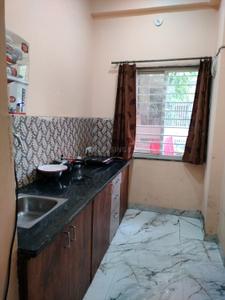 Kitchen Image of 1000 Sq.ft 1 RK Builder Floor for rent in Mahalakshmi Nagar Indore for Rs. 14000