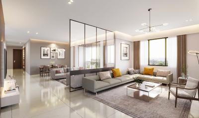 Hall Image of 2750 Sq.ft 5 BHK Apartment / Flat for sale in Saanvi Skydeck Serene, Godhavi Ahmedabad for Rs. 27500000